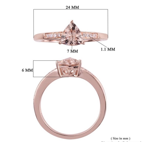 SOLD Marropino Morganite engagement ring - Picture 10 of 12